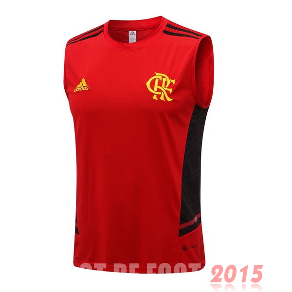 Maillot De Foot Entrainement Sans Manches Flamengo 22/23 Rouge