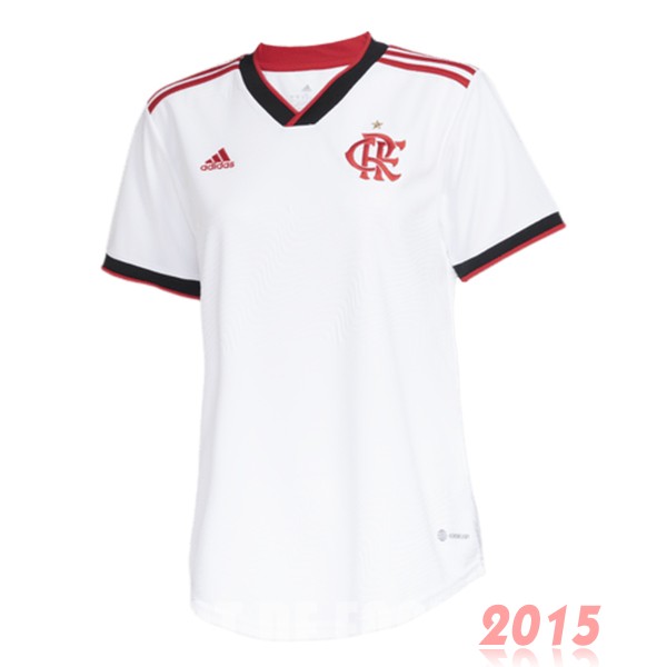 Maillot De Foot Exterieur Maillot Femme Flamengo 22/23 Blanc