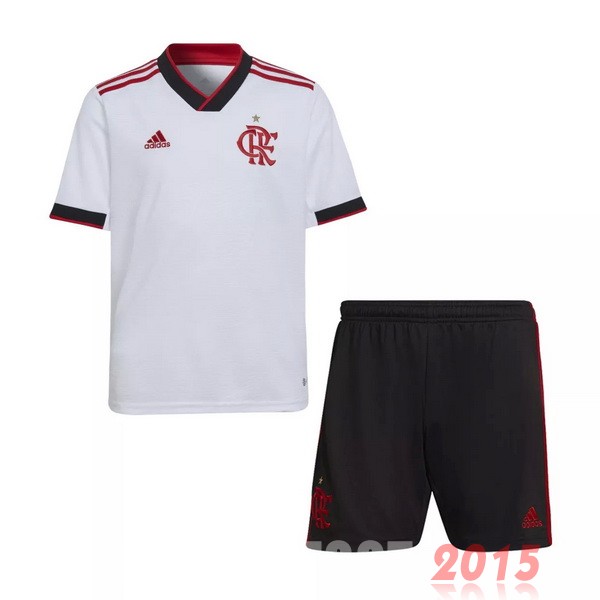 Maillot De Foot Exterieur Conjunto De Enfant Flamengo 22/23 Blanc