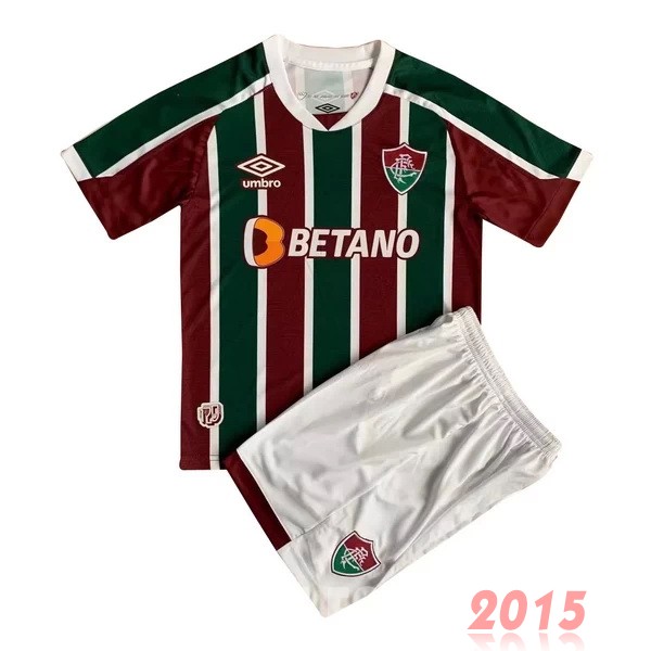 Maillot De Foot Domicile Conjunto De Enfant Fluminense 22/23 Rouge Vert