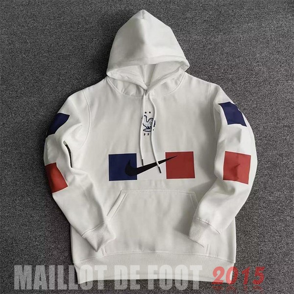 Maillot De Foot Sweats à Capuche France 2022 I Blanc