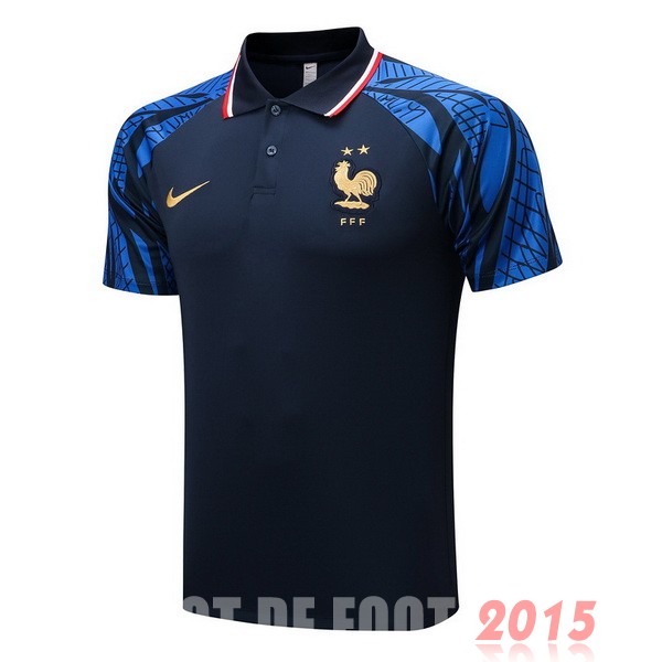 Maillot De Foot Polo France 2022 Bleu Marine