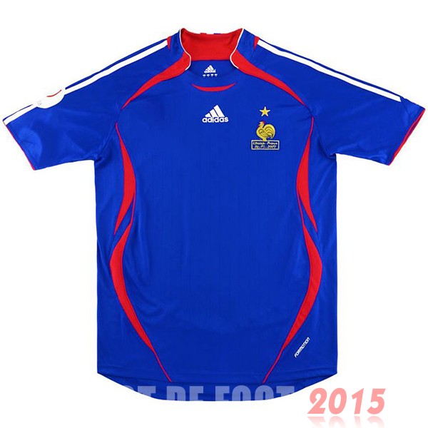 Maillot De Foot Domicile Maillot France Rétro 2006 Bleu