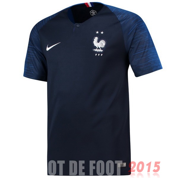 Maillot De Foot Domicile Maillot France Rétro 2018 Bleu