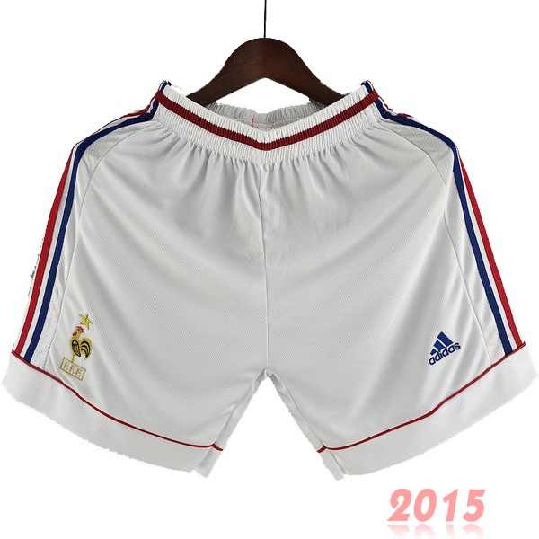 Maillot De Foot Domicile Pantalon France Rétro 1998 Blanc