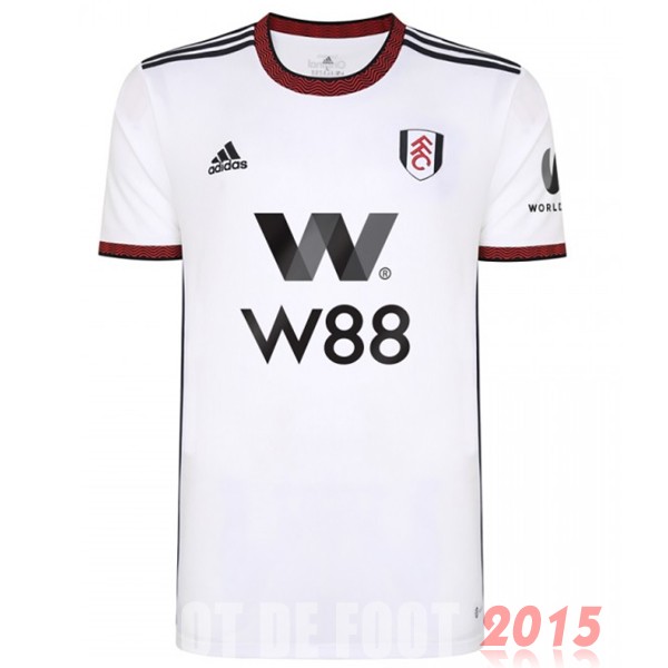 Maillot De Foot Thailande Domicile Maillot Fulham 22/23 Blanc