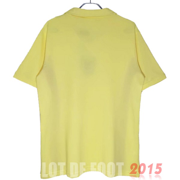 Maillot De Foot Exterieur Maillot Pays de Galles Rétro 1976 1979 Jaune