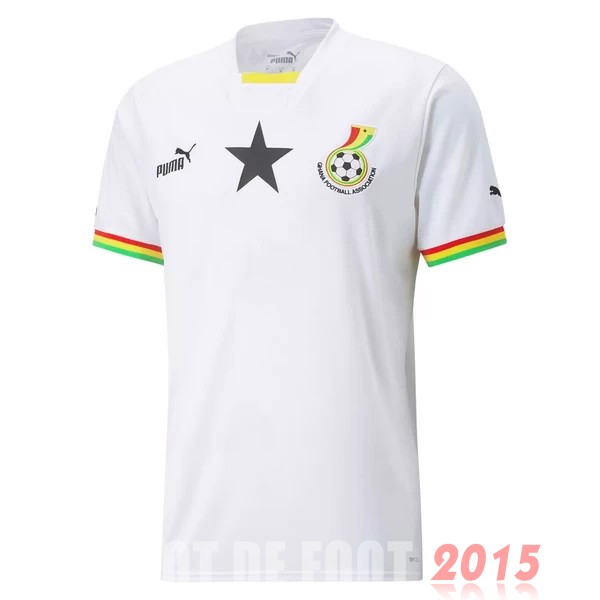 Maillot De Foot Thailande Domicile Maillot Ghana 2022 Blanc