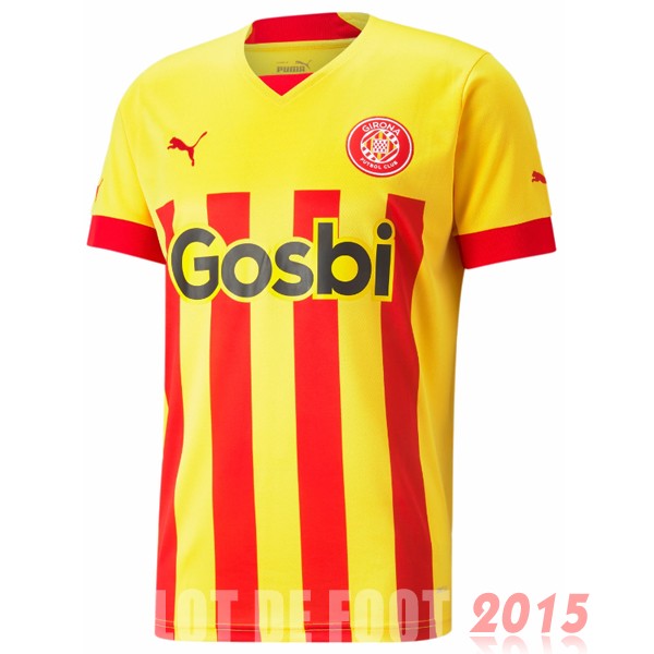 Maillot De Foot Thailande Exterieur Maillot Girona 22/23 Jaune