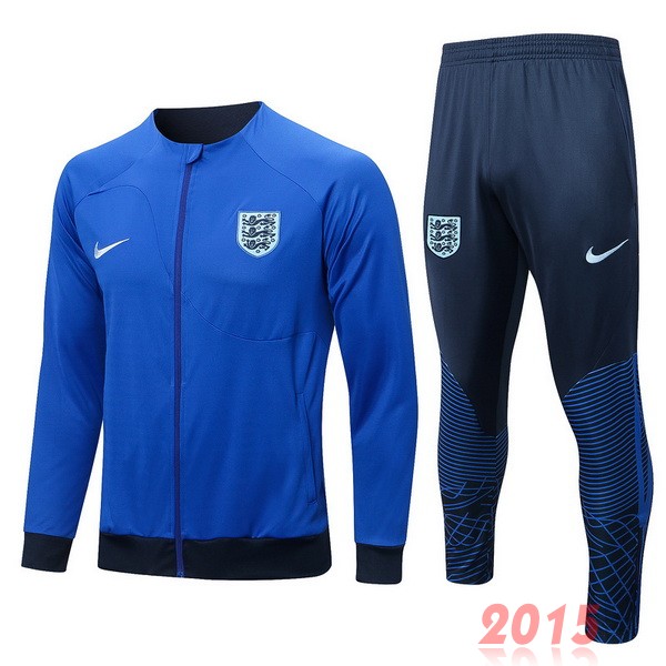 Maillot De Foot Survêtements Angleterre 2022 II Bleu