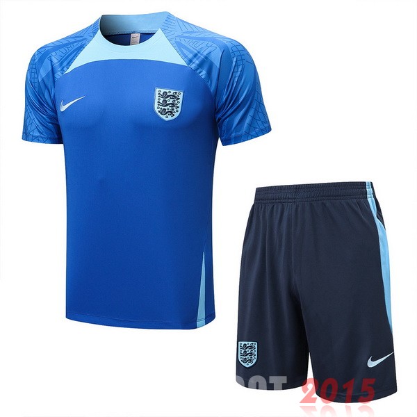 Maillot De Foot Entrainement Ensemble Complet Angleterre 2022 Bleu