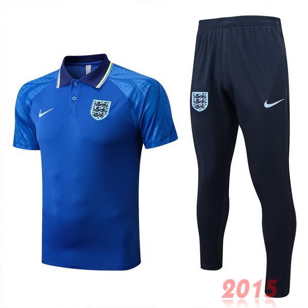 Maillot De Foot Ensemble Complet Polo Angleterre 2022 Bleu