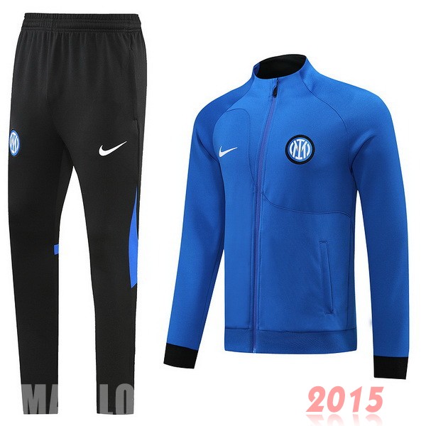 Maillot De Foot Survêtements Inter Milán 22/23 Bleu Noir