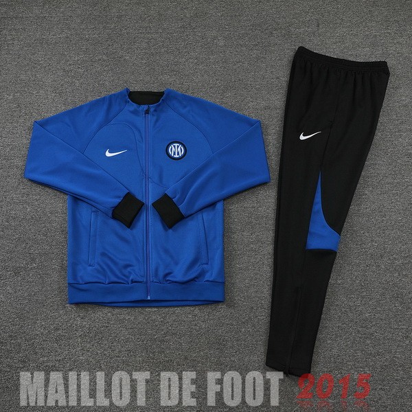 Maillot De Foot Survêtements Inter Milán 22/23 Bleu Noir