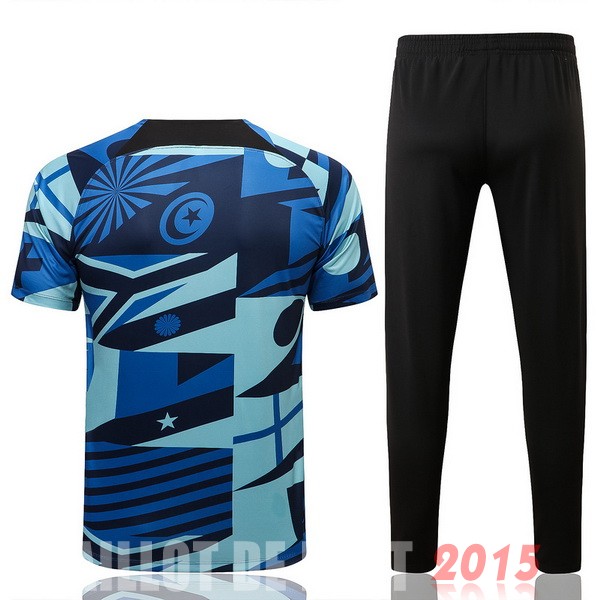 Maillot De Foot Entrainement Ensemble Complet Inter Milán 22/23 Bleu Noir