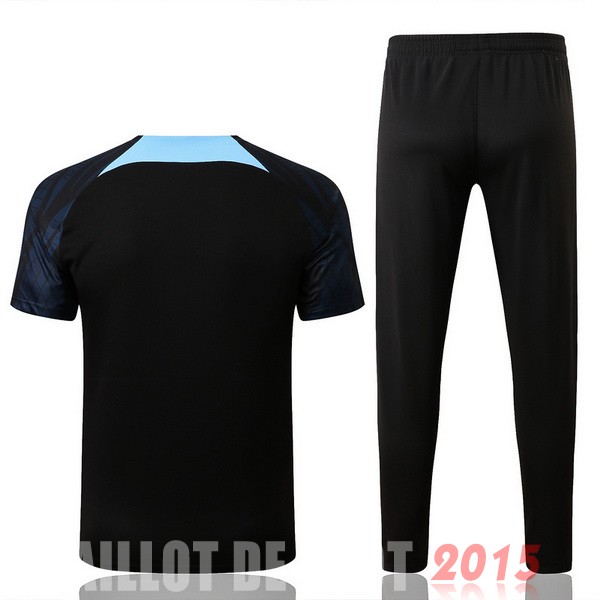 Maillot De Foot Entrainement Ensemble Complet Inter Milán 22/23 Noir Bleu
