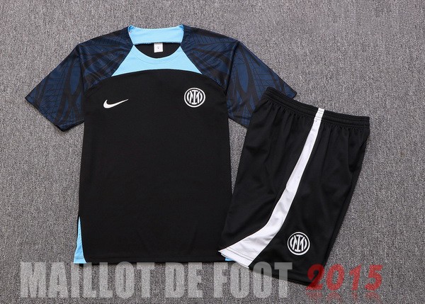 Maillot De Foot Entrainement Ensemble Complet Inter Milán 22/23 Noir I Bleu