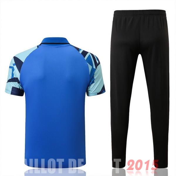 Maillot De Foot Ensemble Complet Polo Inter Milán 22/23 Bleu Noir