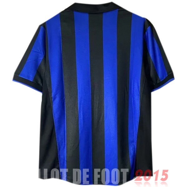 Maillot De Foot Domicile Maillot Inter Milán Rétro 1998 1999 Bleu