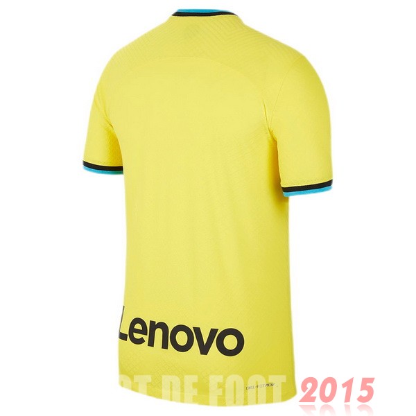 Maillot De Foot Thailande Third Joueurs Maillot Inter Milán 22/23 Jaune