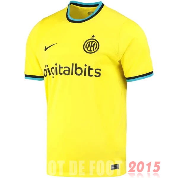 Maillot De Foot Thailande Third Maillot Inter Milán 22/23 Jaune