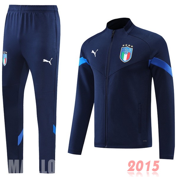 Maillot De Foot Survêtements Italie 2022 Bleu Marine