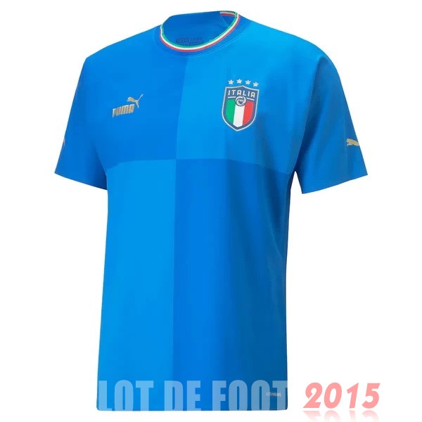 Maillot De Foot Domicile Maillot Italie 2022 Bleu Clair