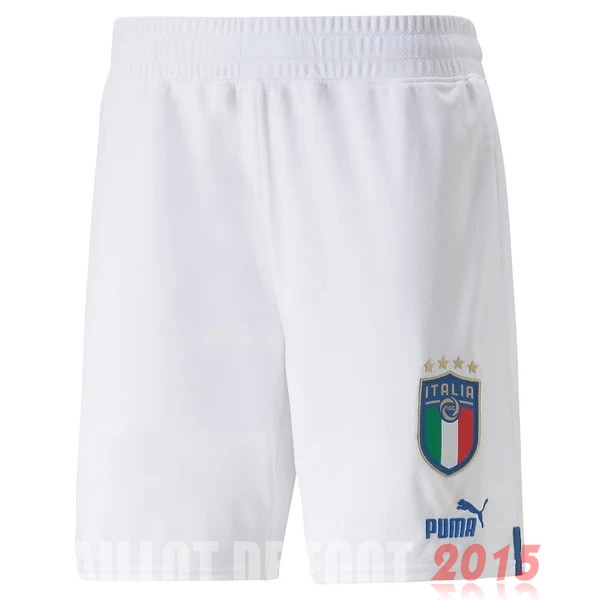 Maillot De Foot Domicile Pantalon Italie 2022 Blanc