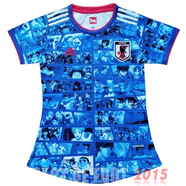 Maillot De Foot Spécial Maillot Femme Japon 2021 Bleu