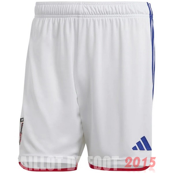 Maillot De Foot Domicile Pantalon Japon 2022 Blanc