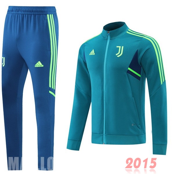 Maillot De Foot Survêtements Juventus 22/23 Vert Bleu