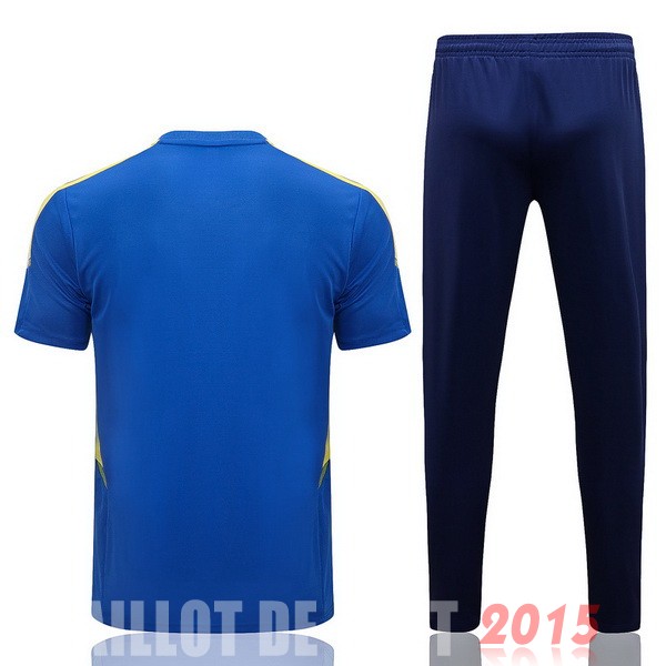 Maillot De Foot Entrainement Ensemble Complet Juventus 2021 2022 Bleu I Jaune