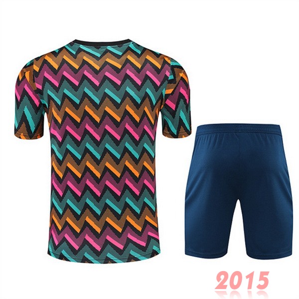Maillot De Foot Entrainement Ensemble Complet Juventus 22/23 Jaune Rose