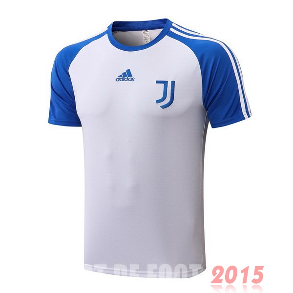 Maillot De Foot Entrainement Juventus 2021 2022 Blanc Bleu