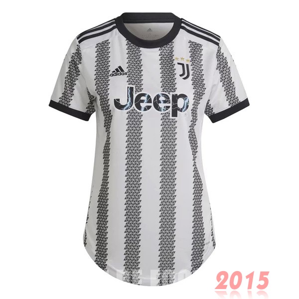 Maillot De Foot Domicile Maillot Femme Juventus 22/23 Noir Blanc