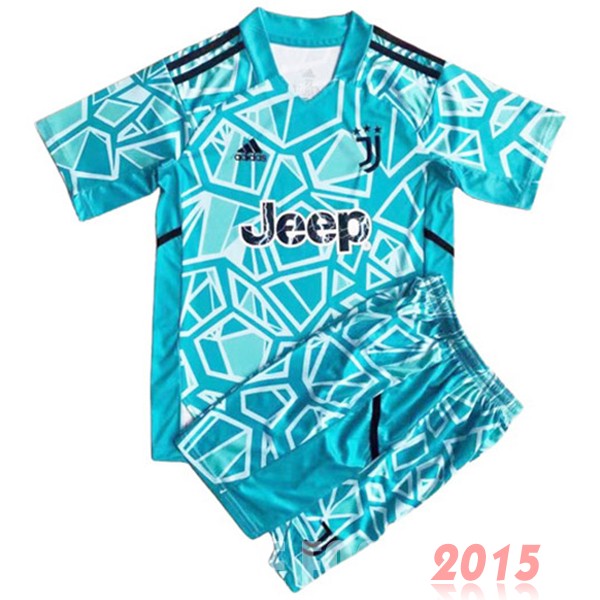 Maillot De Foot Gardien Conjunto De Enfant Juventus 22/23 Bleu