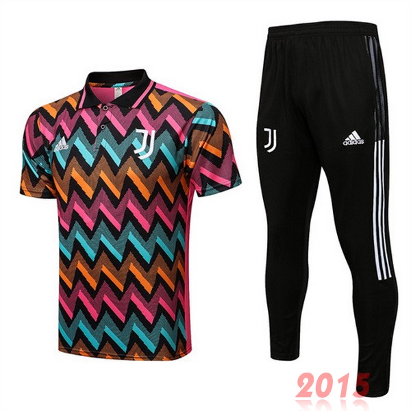 Maillot De Foot Ensemble Complet Polo Juventus 22/23 Rouge Noir