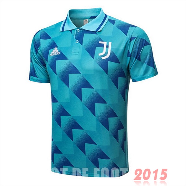 Maillot De Foot Polo Juventus 22/23 Bleu Vert