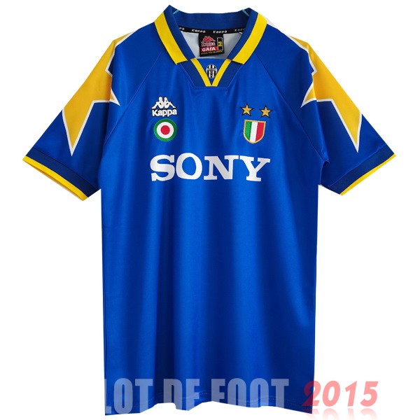 Maillot De Foot Exterieur Maillot Juventus Rétro 1995 1996 Bleu