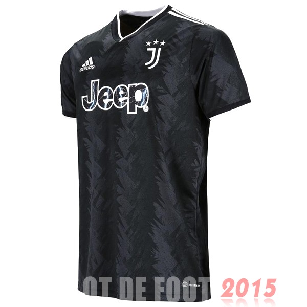 Maillot De Foot Exterieur Maillot Juventus 22/23 Noir