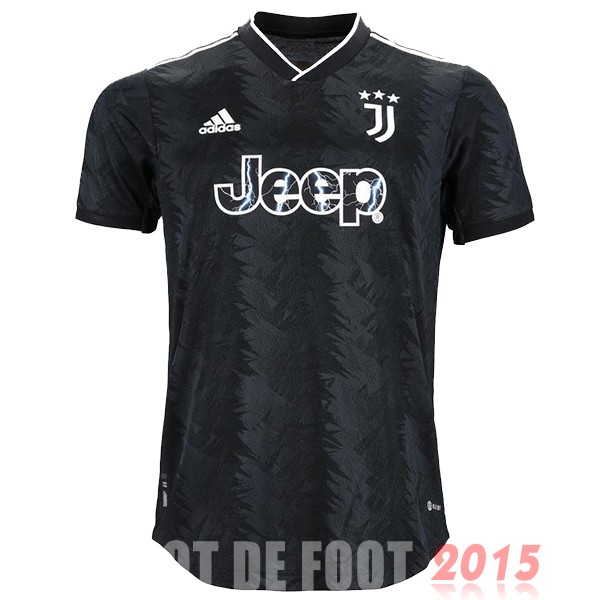 Maillot De Foot Thailande Exterieur Joueurs Maillot Juventus 22/23 Noir