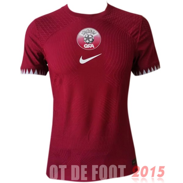 Maillot De Foot Thailande Domicile Joueurs Maillot Katar 2022 Rouge