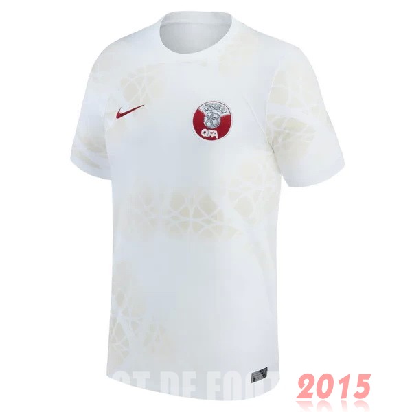 Maillot De Foot Thailande Exterieur Maillot Katar 2022 Blanc