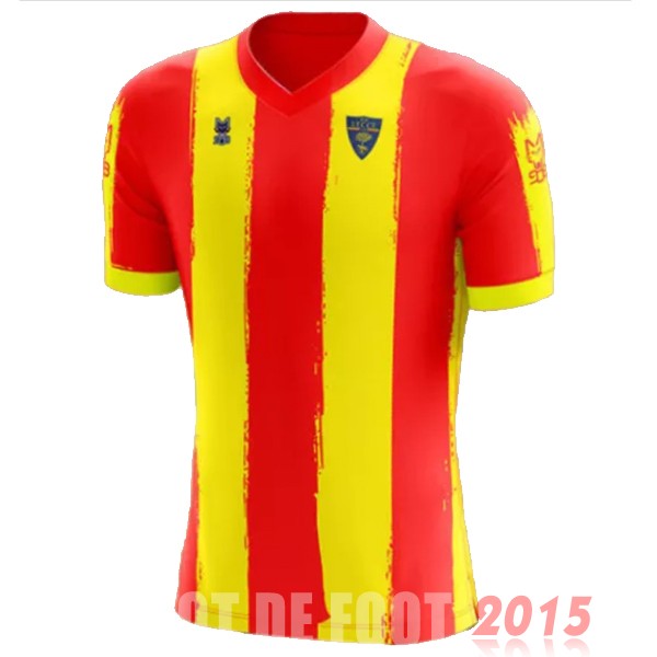 Maillot De Foot Thailande Domicile Maillot Lecce 22/23 Jaune