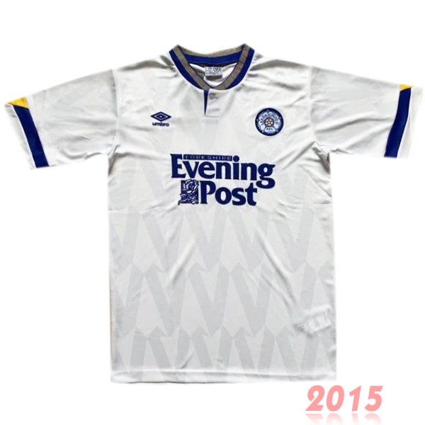 Maillot De Foot Domicile Maillot Leeds United Rétro 1991 1992 Blanc