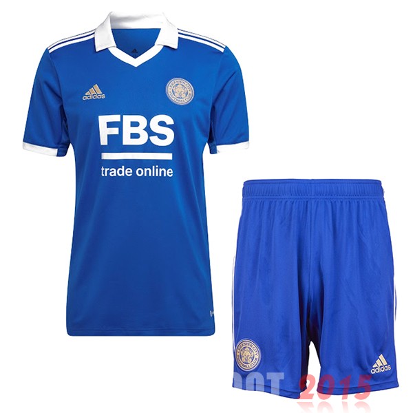 Maillot De Foot Domicile Conjunto De Enfant Leicester City 22/23 Bleu