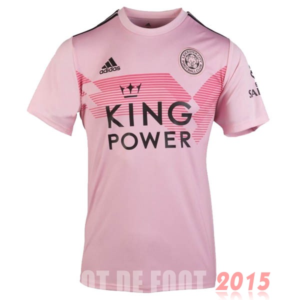 Maillot De Foot Exterieur Maillot Leicester City Rétro 2019 2020 Rose