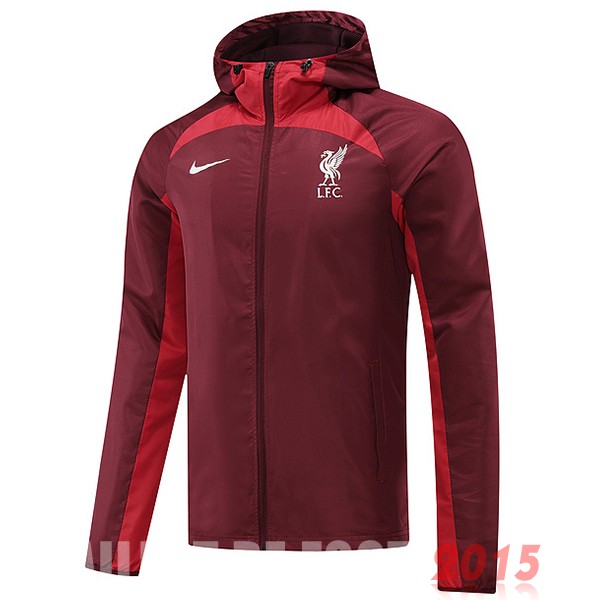 Maillot De Foot Coupe Vent Liverpool 22/23 Rouge Marine