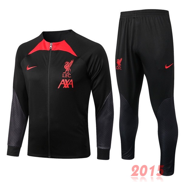 Maillot De Foot Survêtements Liverpool 22/23 Noir III Rouge