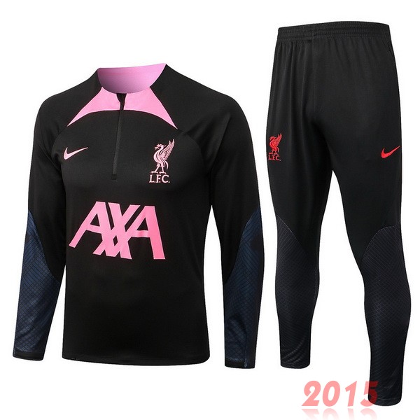 Maillot De Foot Survêtements Liverpool 22/23 Noir Rose